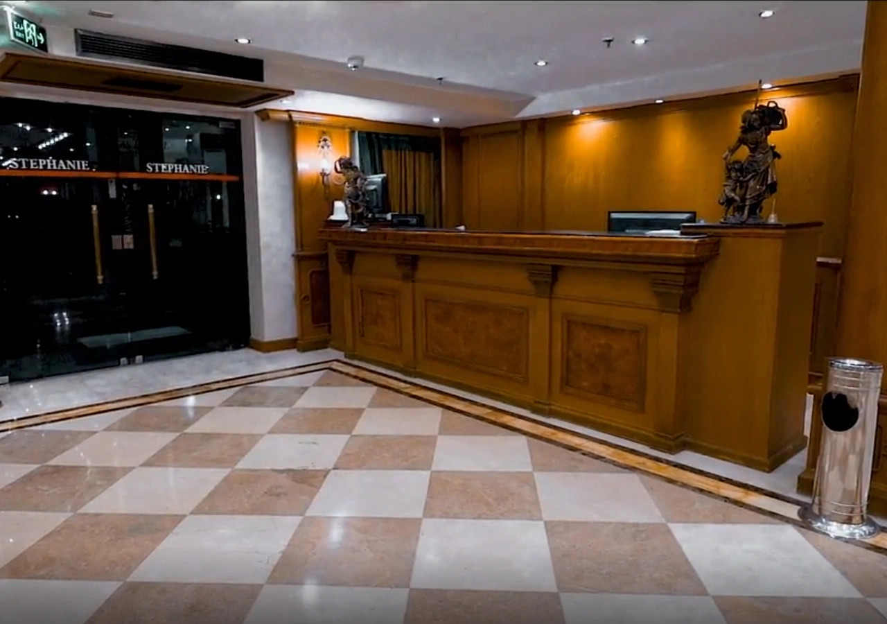 Lobby of the MS Stephanie Nile Cruise Nile cruise